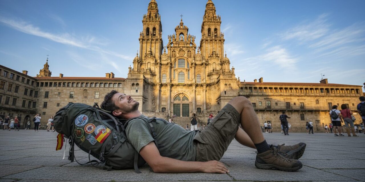 Ankomst og Afslutning på Camino De Santiago