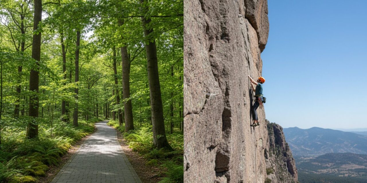 Geocaching Terræn Sværhedsgrader For Nye Og Øvede
