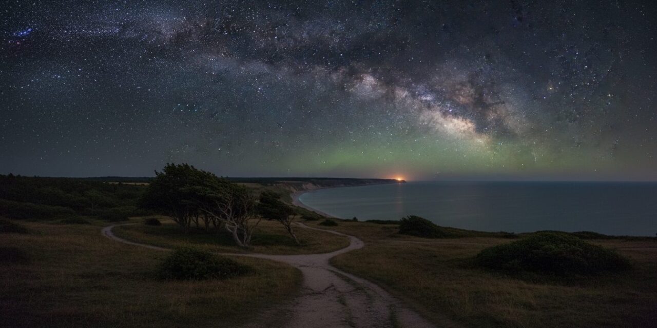 Oplev Liselund Slotspark I Dark Sky Park Møn