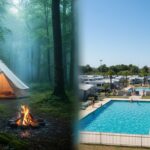 Naturcamping vs. almindelig camping