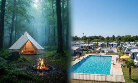 Naturcamping vs. almindelig camping