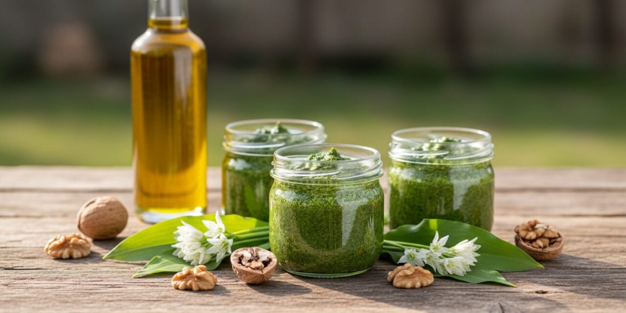 5 spændende ramsløgpesto variationer til dit køkken