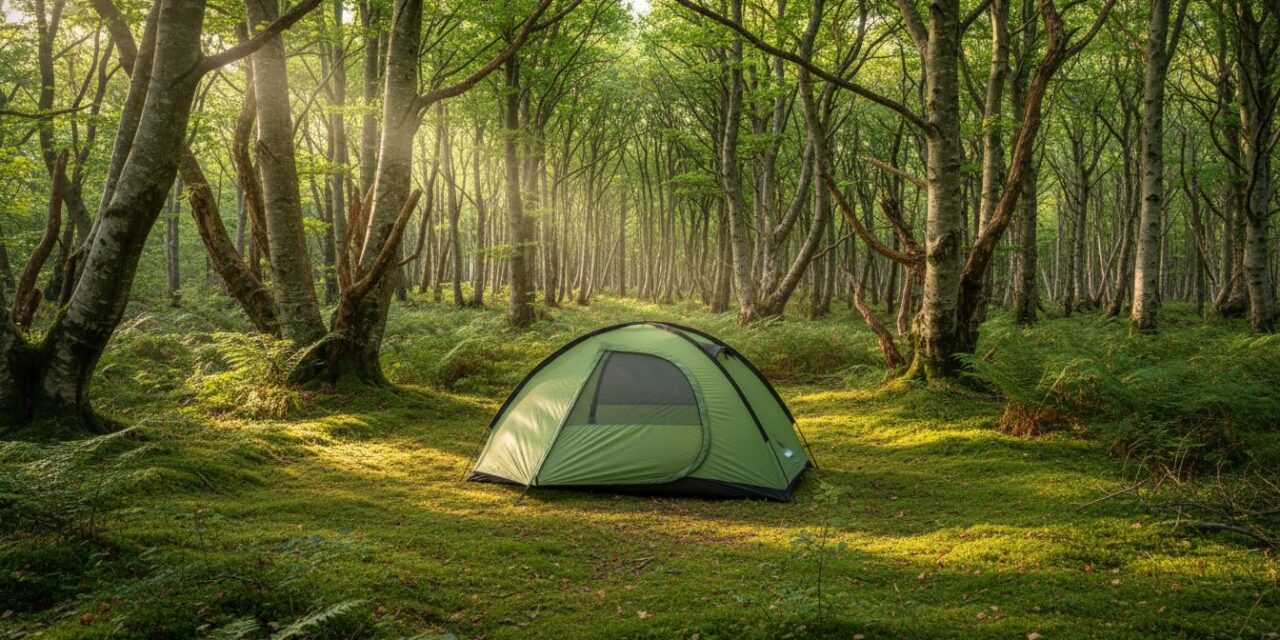 Overnatning i Rold Skov: shelter, telt og friluftsliv
