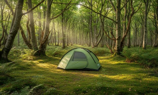 Overnatning i Rold Skov: shelter, telt og friluftsliv